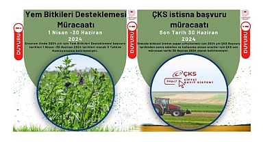 Yem bitkisi ekenler dikkat! ödeme için mutlaka