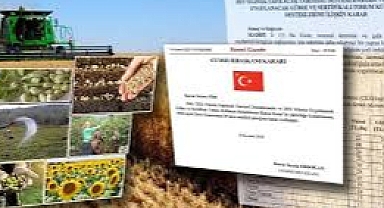 Çiftçilere temel destek katsayısı dekara 244 lira oldu