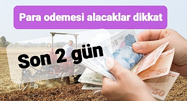 Destek parası alacaklar dikkat son iki gün başvurular başlıyor