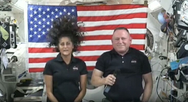 Bunu da gördük! Uzayda mahsur kalmışlardı, astronotlar açıklama yaptı!