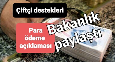 Çiftçilere pazar günü müjdesi, para ödemeleri hesapta
