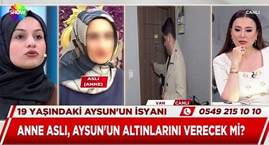 19 Yaşındaki Aysun’un Büyük İsyanı! “Annem, Düğün Altınlarımı Çaldı”