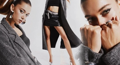 Afra Saraçoğlu Paris Moda Haftası'nda Işıldıyor: Türk Yıldız Moda Dünyasının Kalbinde