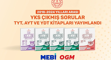 Millî Eğitim Bakanlığı, YKS 2018-2024 Çıkmış Soru Kitaplarını 