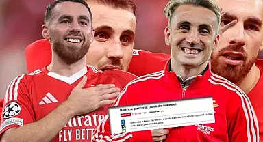 Portekiz'de Kerem Aktürkoğlu ve Orkun Kökçü Rüzgârı! Benfica'da Manşetleri Süslüyorlar