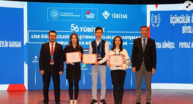 Sakaryalı Liselilerden TÜBİTAK'ta Büyük Başarı: 4 Ödül Birden!