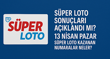​​​​​​​13 Nisan Süper Loto Sonuçları Açıklandı mı? Kazanan Numaralar ve Çekiliş Detayları