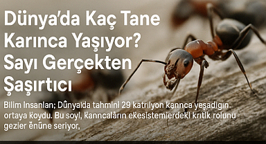 Dünya’da Kaç Tane Karınca Yaşıyor? Sayı Gerçekten Şaşırtıcı