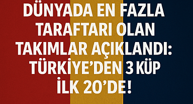 En fazla taraftara sahip kulüpler hangileri? Statista’nın listesinde Türkiye'den hangi takımlar var?
