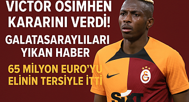 Galatasaray taraftarını yıkan Osimhen gelişmesi!