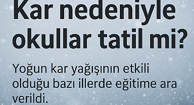 Hangi İllerde Okullar Tatil Edildi? Kar Yağışı Eğitimi Nasıl Etkiledi? Kimler İdari İzinli Sayılacak?