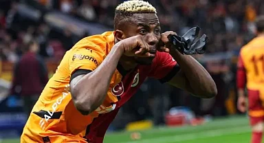 Koşuyor, savaşıyor, atıyor, attırıyor! Osimhen Galatasaray'ı zafere taşıyor!