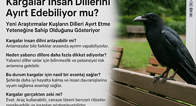 Kuşlar insanları dinliyor mu? Kargalar İnsan Dillerini Ayırt Edebiliyor mu?