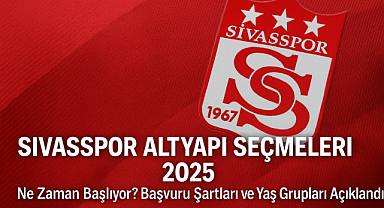 Sivasspor Altyapı Seçmeleri 2025 Ne Zaman Başlıyor? Kimler Katılabilir, Başvuru Nasıl Yapılır?
