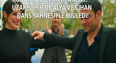 Uzak Şehir'de Alya ve Cihan Arasında Aşk mı Başlıyor? Konakta Dans Sahnesi Olay Oldu!