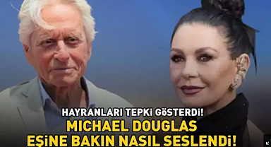 Michael Douglas, Eşi Catherine Zeta-Jones'a