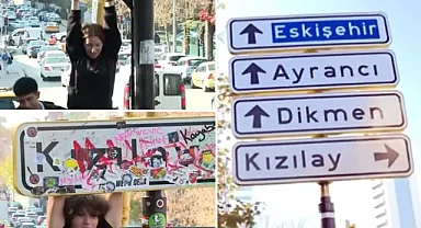 Kızılay Tabelası Neden Bir Türlü Yerinde Durmuyor? Neden Sürekli Yenileniyor? Ankara’da Viral Olan Bu Akım Nasıl Bu Hale Geldi? Dördüncü Değişimin Sebebi Ne?