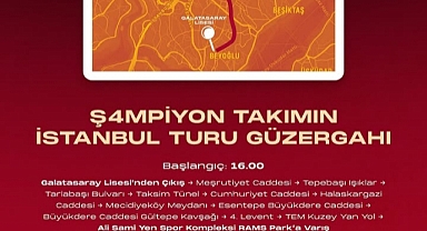 Galatasaray'ın Şampiyonluk Turu Programı Belli Oldu: İşte Kutlama Güzergahı