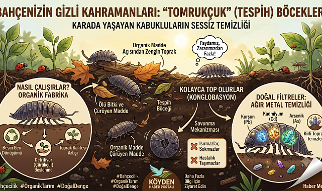 Bu böcek tarımın ve Bahçenizin Gizli Kahramanı: