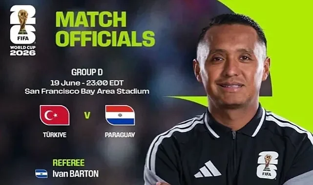 Türkiye-Paraguay Maçını Kim Yönetecek? FIFA Dünya Kupası’nda Kritik Randevunun Hakemi Açıklandı!